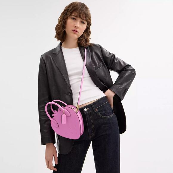 Coach Handbags - ❤️Coach Strawberry Bag In Regenerative Leather